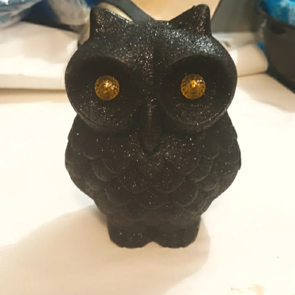 Light up Owl Halloween Decor